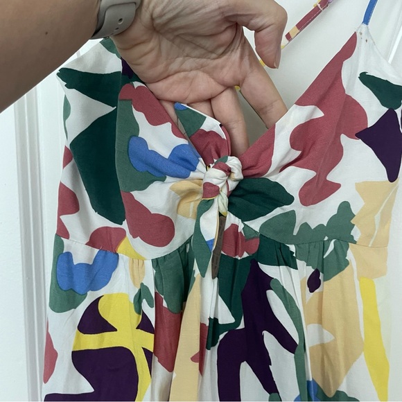 ARTLOVE Paris Katy Floral Abstract Maxi Dress \\ S - Picture 5 of 10